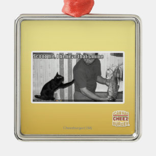 Scooz me, I believe that's mine Metal Tree Decoration
