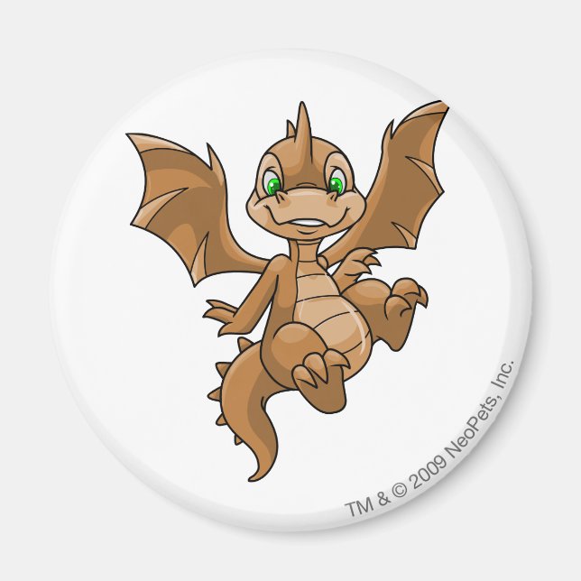 Scorchio Brown Magnet (Front)