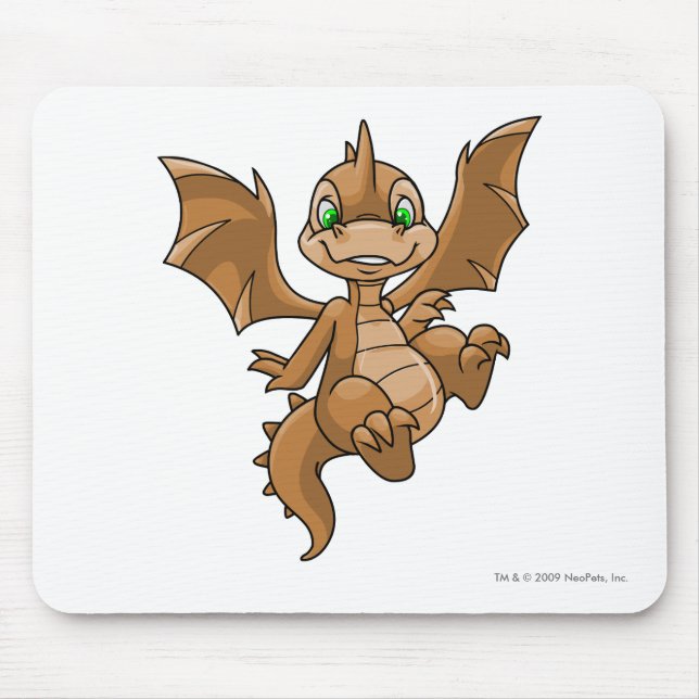 Scorchio Brown Mouse Mat (Front)