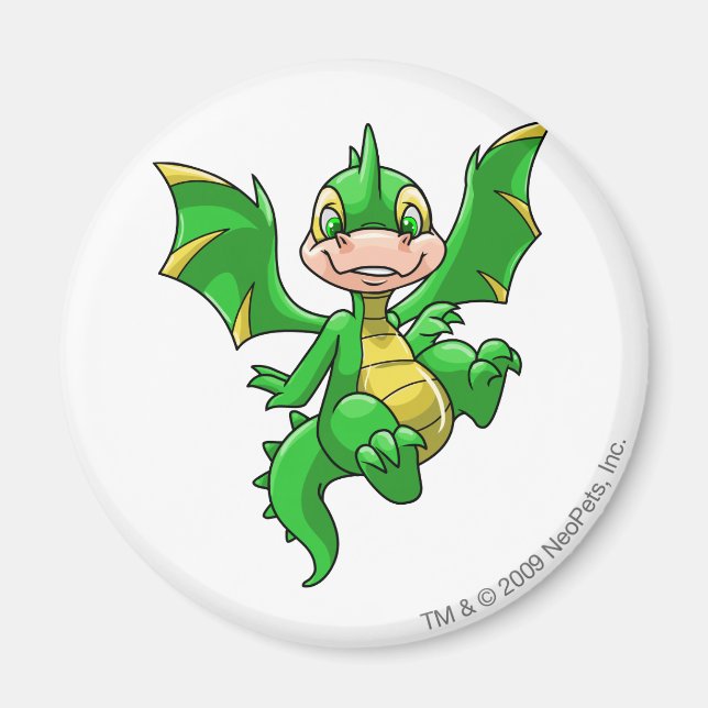 Scorchio Green Magnet (Front)