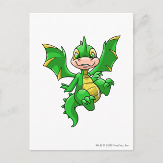Scorchio Green Postcard
