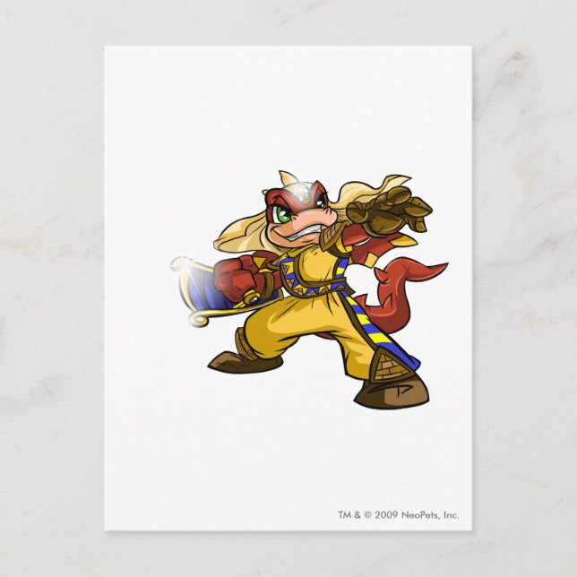 Scorchio Lost Desert Player Postcard (Front)