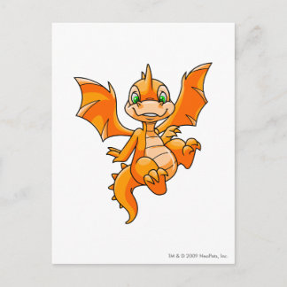 Scorchio Orange Postcard