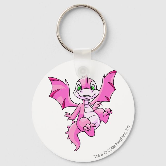 Scorchio Pink Key Ring (Front)