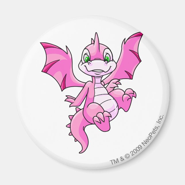 Scorchio Pink Magnet (Front)