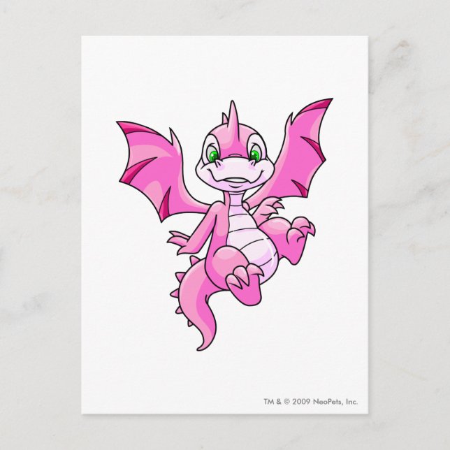 Scorchio Pink Postcard (Front)