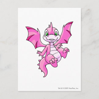 Scorchio Pink Postcard