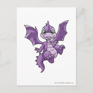 Scorchio Purple Postcard
