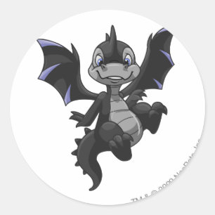 Scorchio Shadow Classic Round Sticker