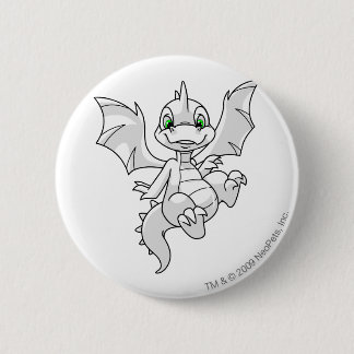 Scorchio White 6 Cm Round Badge