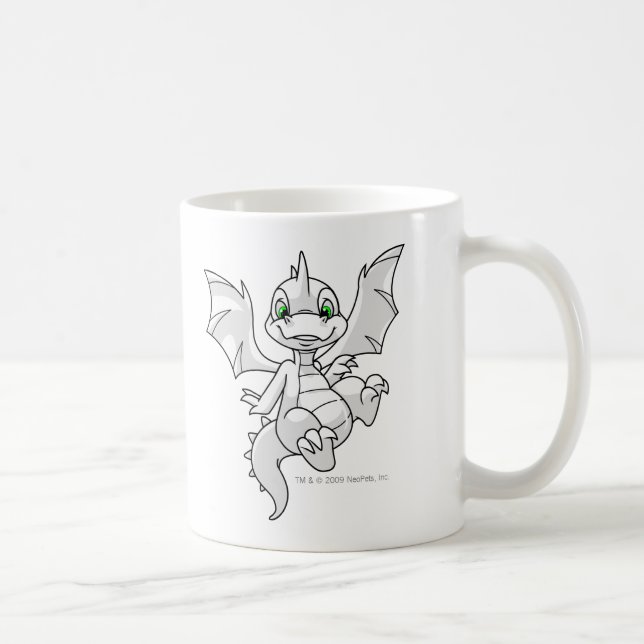 Scorchio White Coffee Mug (Right)