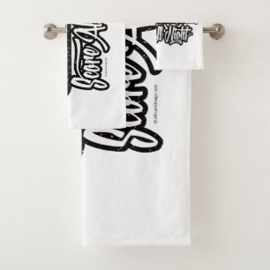 Score All Night (hockey) Bath Towel Set