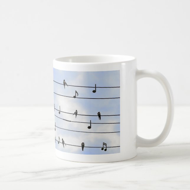 Score and swallows coffee mug (Right)