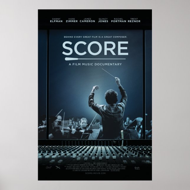 SCORE Baton Poster by Epicleff Media (Front)