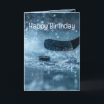 Score Big Birthday  Ice Hockey Sport Card<br><div class="desc">Score Big Birthday Ice Hockey Sport</div>