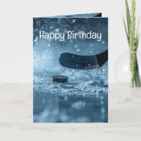 Score Big Birthday  Ice Hockey Sport