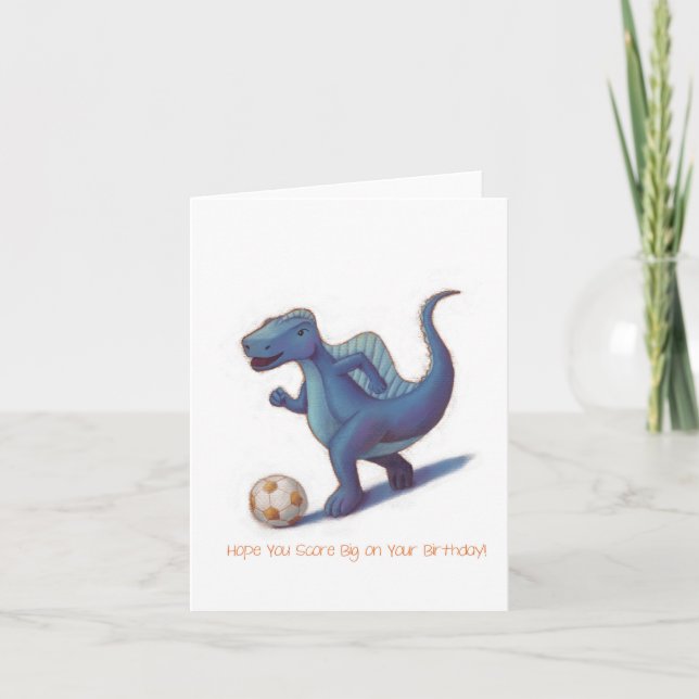 Score Big on your Birthday Card (Front)