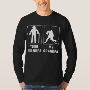 Score Big with Hockey Rivalry Grandpa Tee for Gran