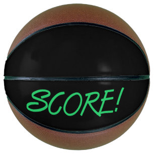 Score black basketball