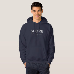 SCORE Blank Page Sheet Music Hooded Sweatshirt