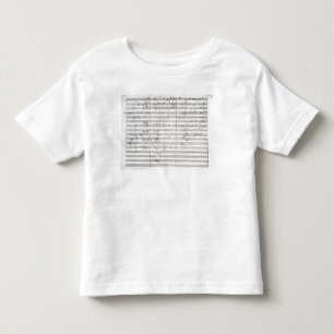 Score for the 3rd Movement of the 5th Symphony Toddler T-Shirt