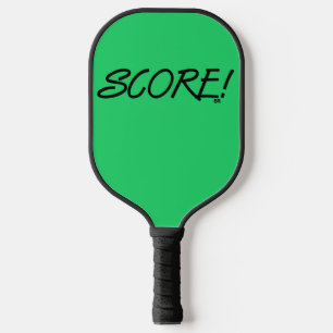 Score green black pickleball paddle