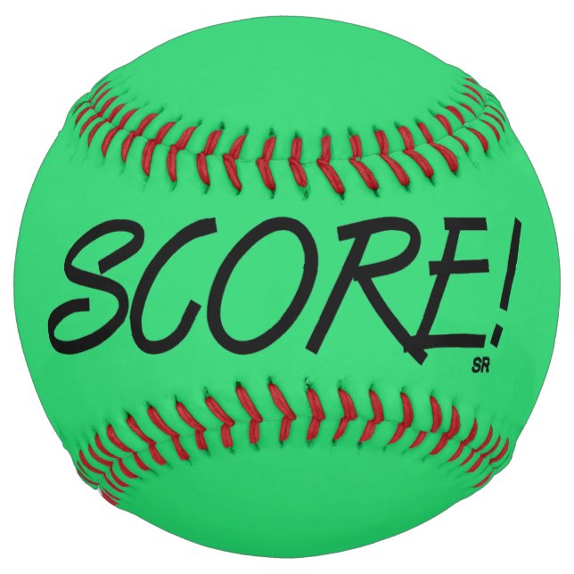 Score green softball (Front)