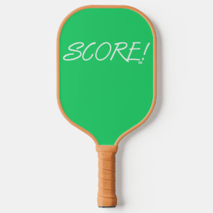 Score green white pickleball paddle
