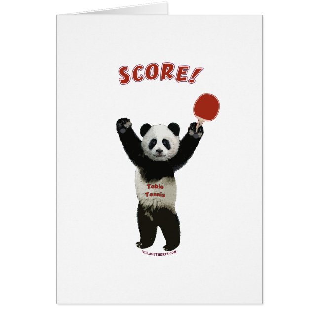 Score Panda Ping Pong (Front)