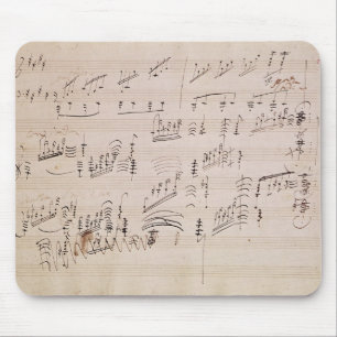 Score sheet of 'Moonlight Sonata' Mouse Mat