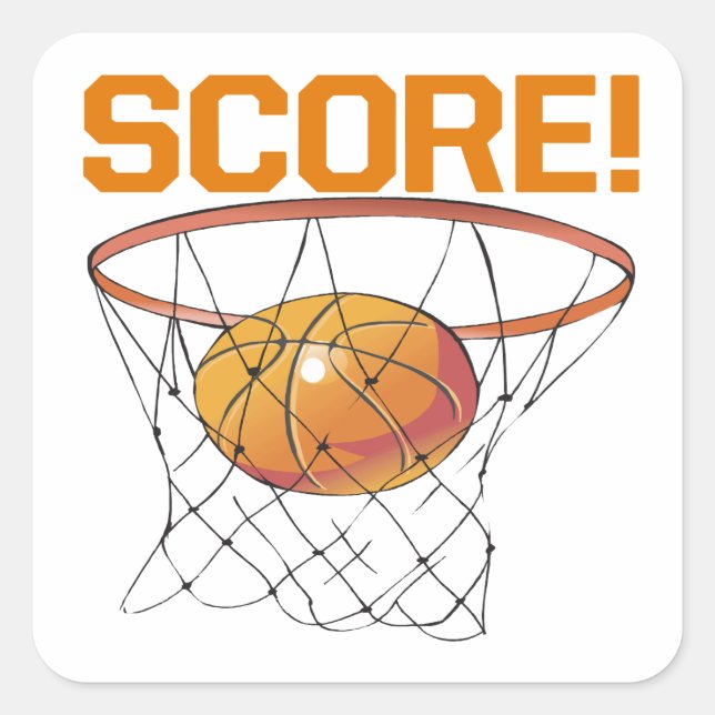 Score Square Sticker (Front)