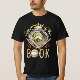 Scorekeeper Baseball Team Scorebook Queen Of The B T-Shirt