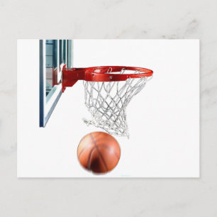 Scoring Machine Basketball Postcard