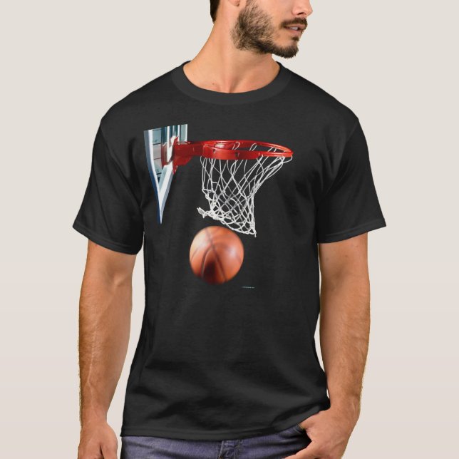 Scoring Machine Basketball T-Shirt (Front)