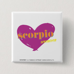 Scorpio 2 15 cm square badge