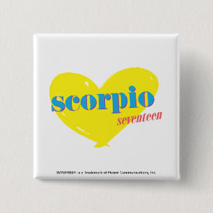 Scorpio 3 15 cm square badge