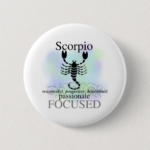 Scorpio About You 6 Cm Round Badge