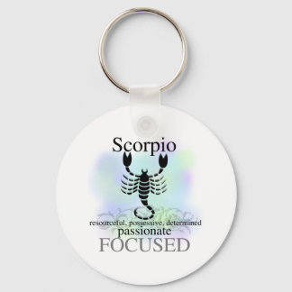 Scorpio About You Key Ring
