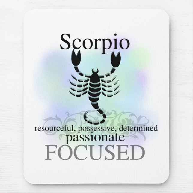 Scorpio About You Mouse Mat (Front)