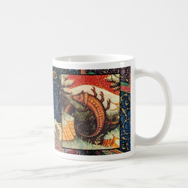 Scorpio Ancient Zodiac Sign Astrology Coffee Cup (Right)