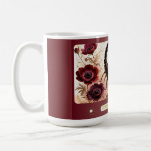 Scorpio Anemone Art Nouveau Mug