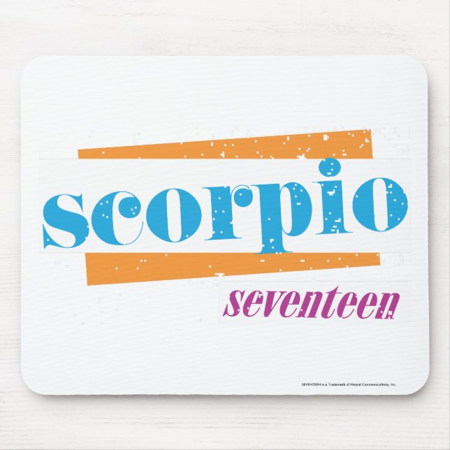Scorpio Aqua Mouse Mat (Front)