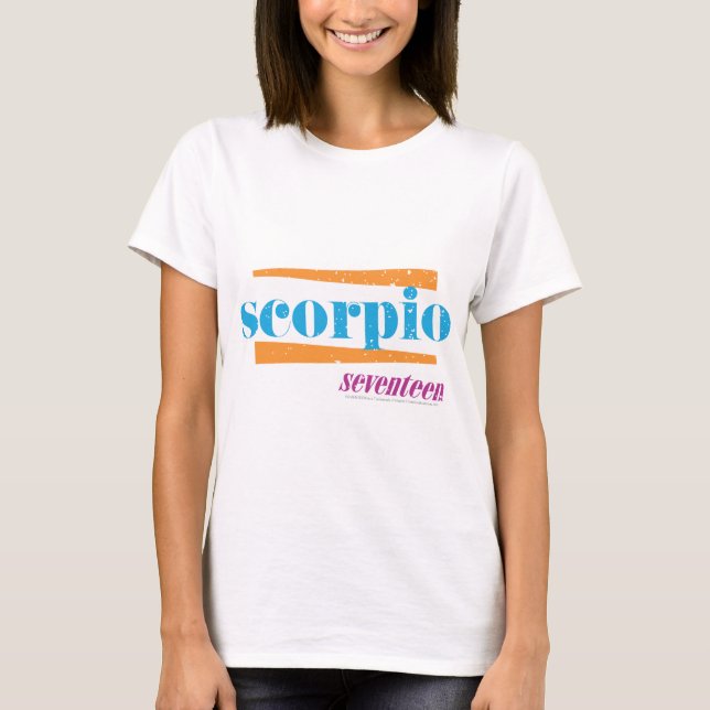 Scorpio Aqua T-Shirt (Front)