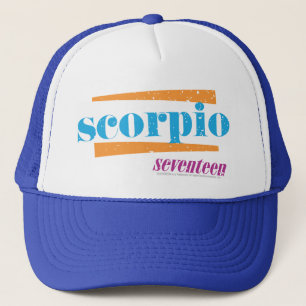 Scorpio Aqua Trucker Hat