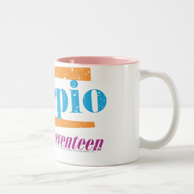 Scorpio Aqua Two-Tone Coffee Mug (Right)