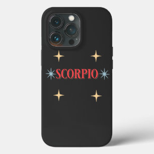 Scorpio Astrological Sign iPhone 13 Pro Case