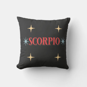 Scorpio Astrological Sign  Cushion