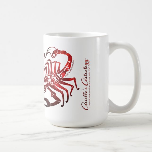 Scorpio Astrology Mug (Right)