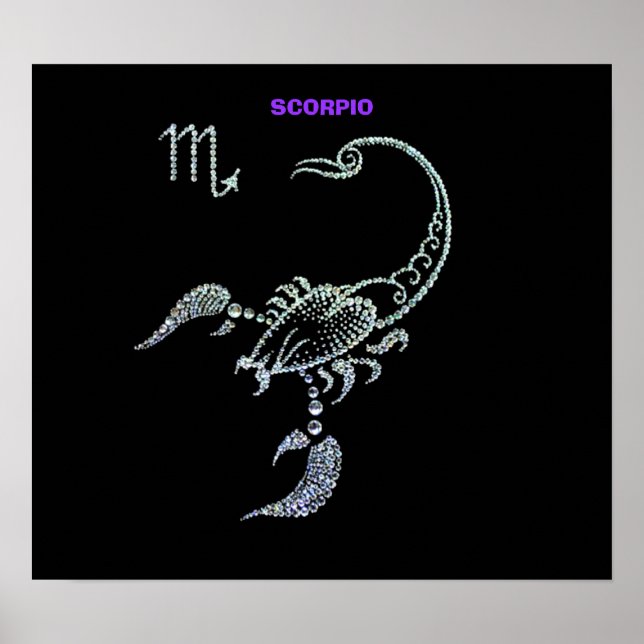 Scorpio Astrology Poster (Front)