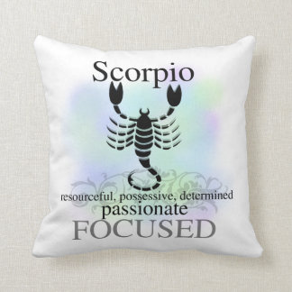 Scorpio Astrology Sign American MOJO Pillow